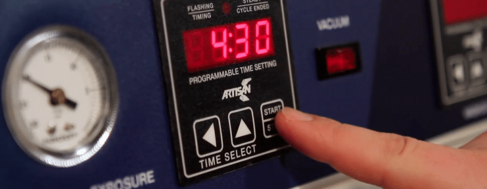 Photopolymer Exposure Timer