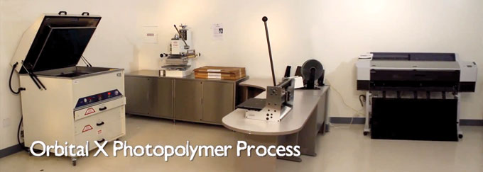 Photopolymer Processing Room