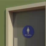 Women Bathroom Sign