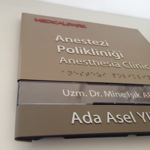 Doganer Sign Systems Photopolymer Sign